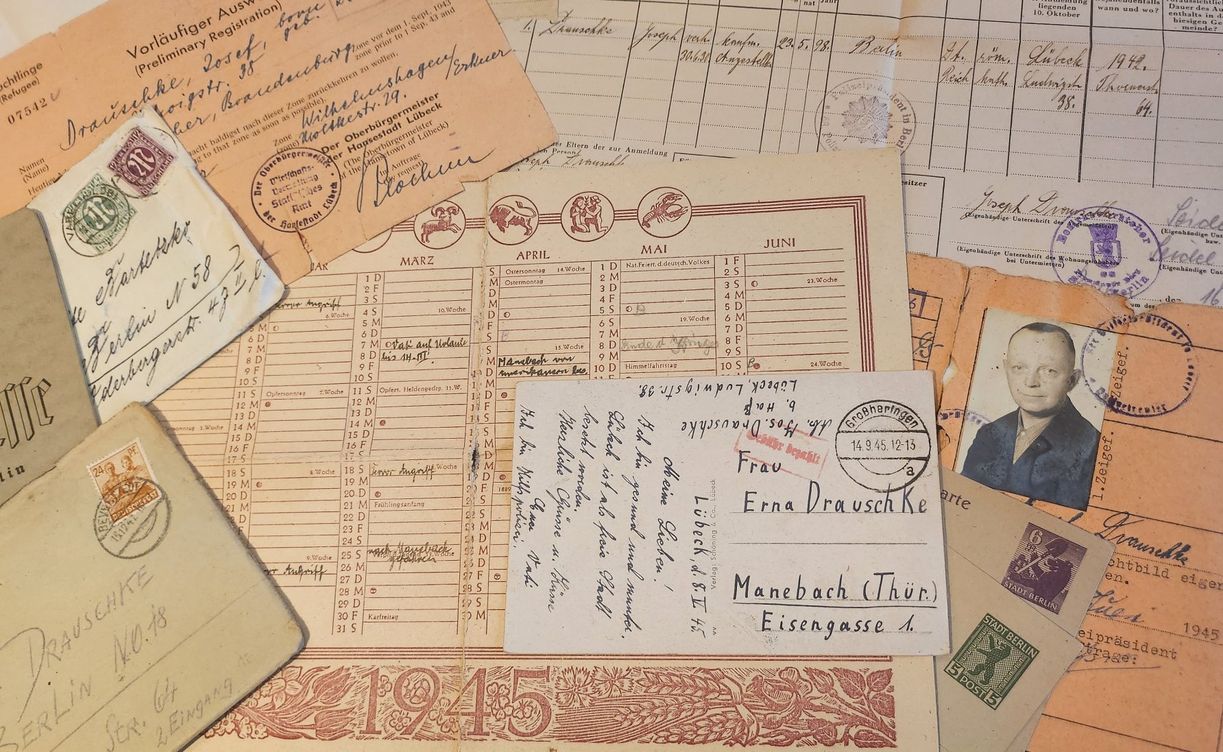 Familiäre Fundstücke aus der Nachkriegszeit