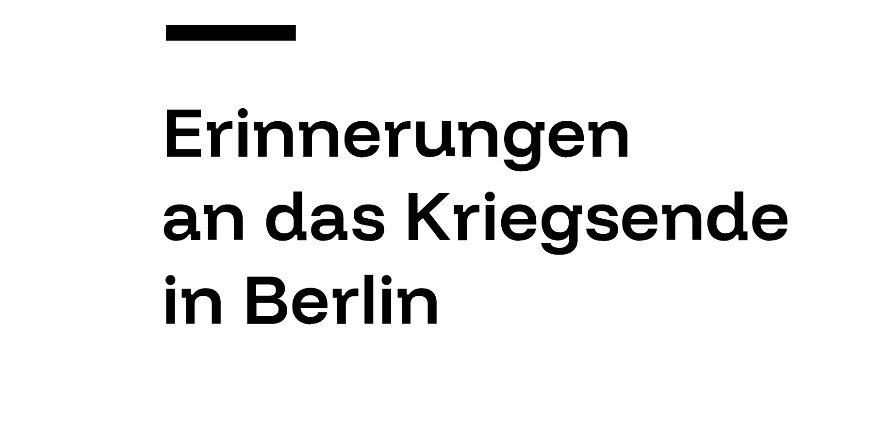 Berlin 1945 Logo